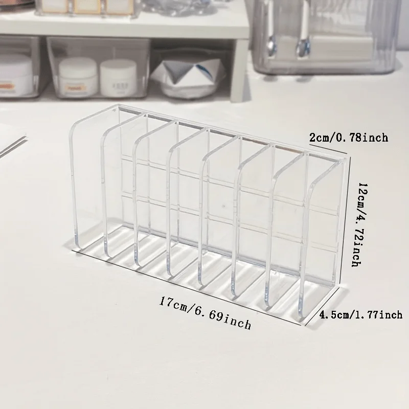 1pc Plastic Transparent 7-Slot - Home Office Work Table review and price