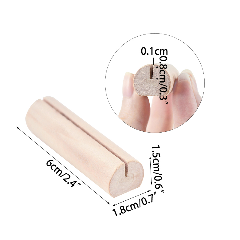 5/10Pcs Wooden Photo Stand Rec - Document Holder Stand review and price