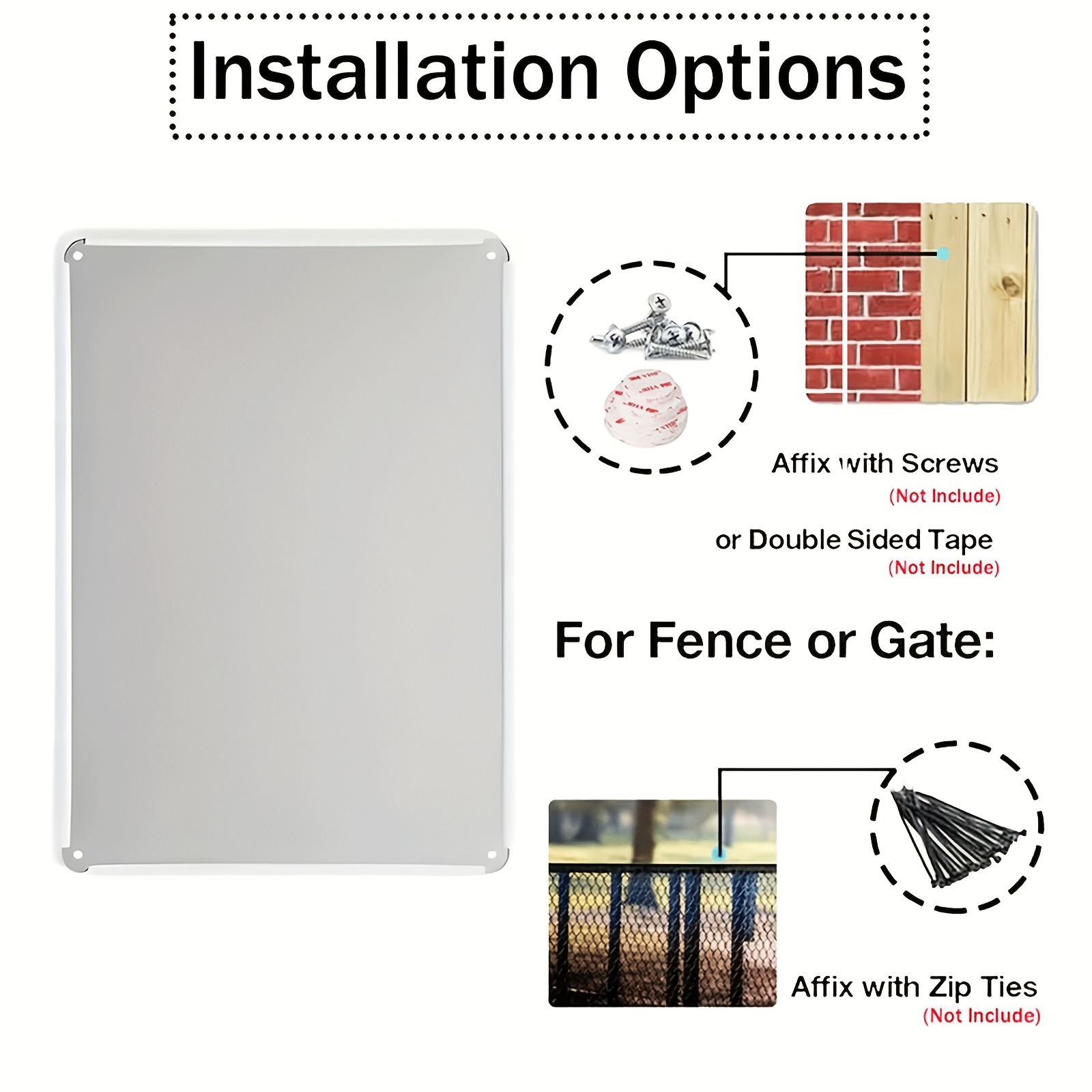 2D Flat Iron Wall Sign 8x12in( - Home Office Logo review and price