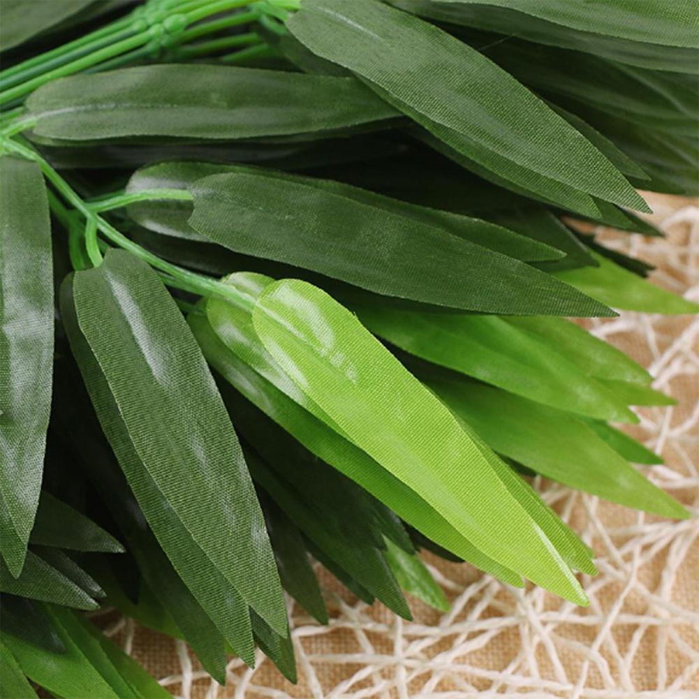 10pcs Artificial Green Bamboo  - Home Office Layout review and price