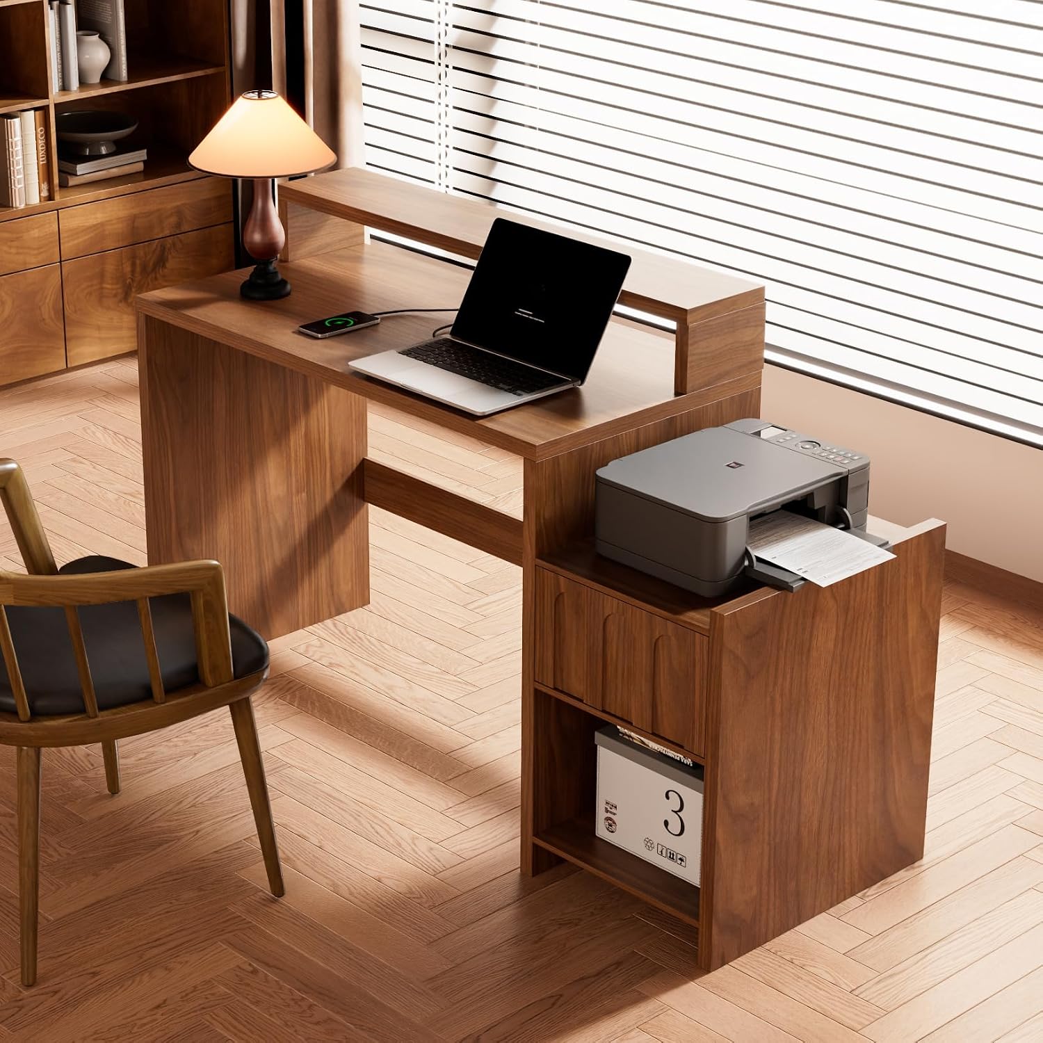 60 Inch Executive Desk with Dr - Home Office Work Table review and price
