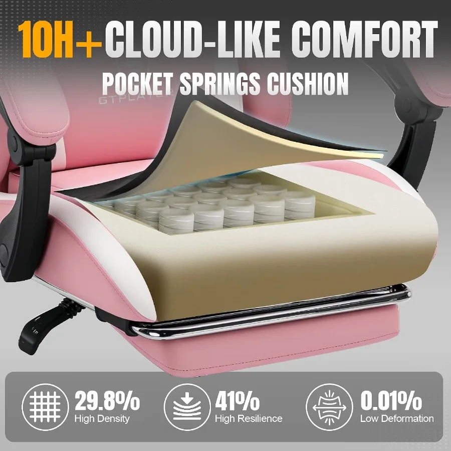 Gaming Chair with Foot Rest Po - Ergonomic Office Chair review and price