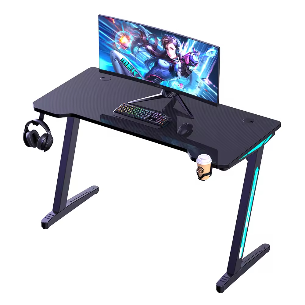 *Z Shape Gaming Desk 47 in Com - Home Office Work Table review and price